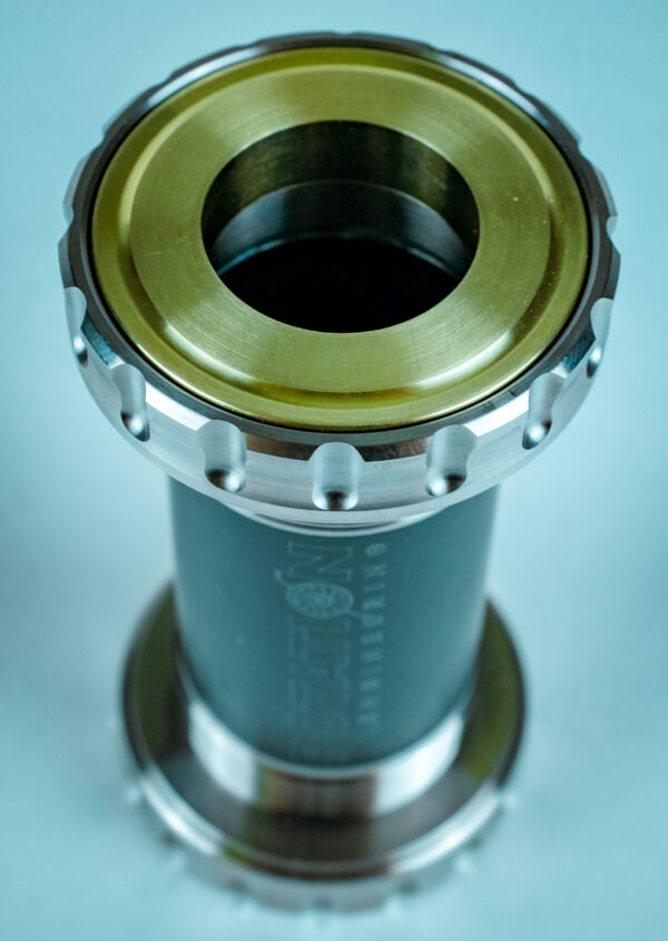 TI-BSA-THREADED BB 73MM WIDE 29MM SPINDLE, NO CONTACT ULTIMATE BRONZE REDUCER - Image 5